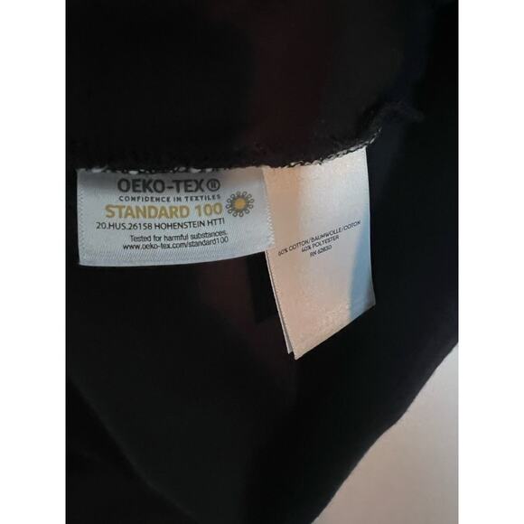 Lands' End Women's Short Sleeve Top Size Large Oeko-Tex Black - Picture 5 of 8